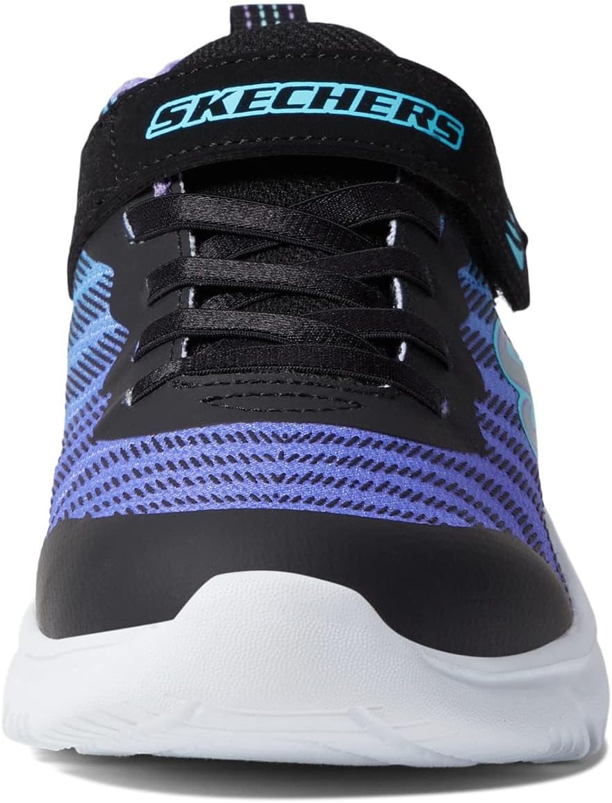 Skechers Mädchen 302478l Nvpk Sneaker 27 EU Schwarz, 27 EU Schwarz