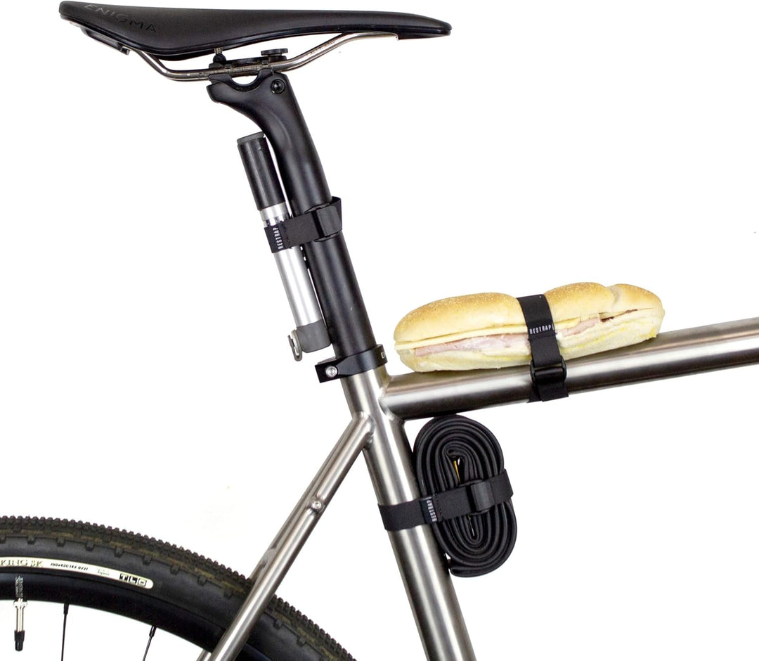 RESTRAP Fast Strap Fahrradgurt Erwachsene, Unisex, Schwarz, 65 cm Schwarz 65 cm, Schwarz 65 cm