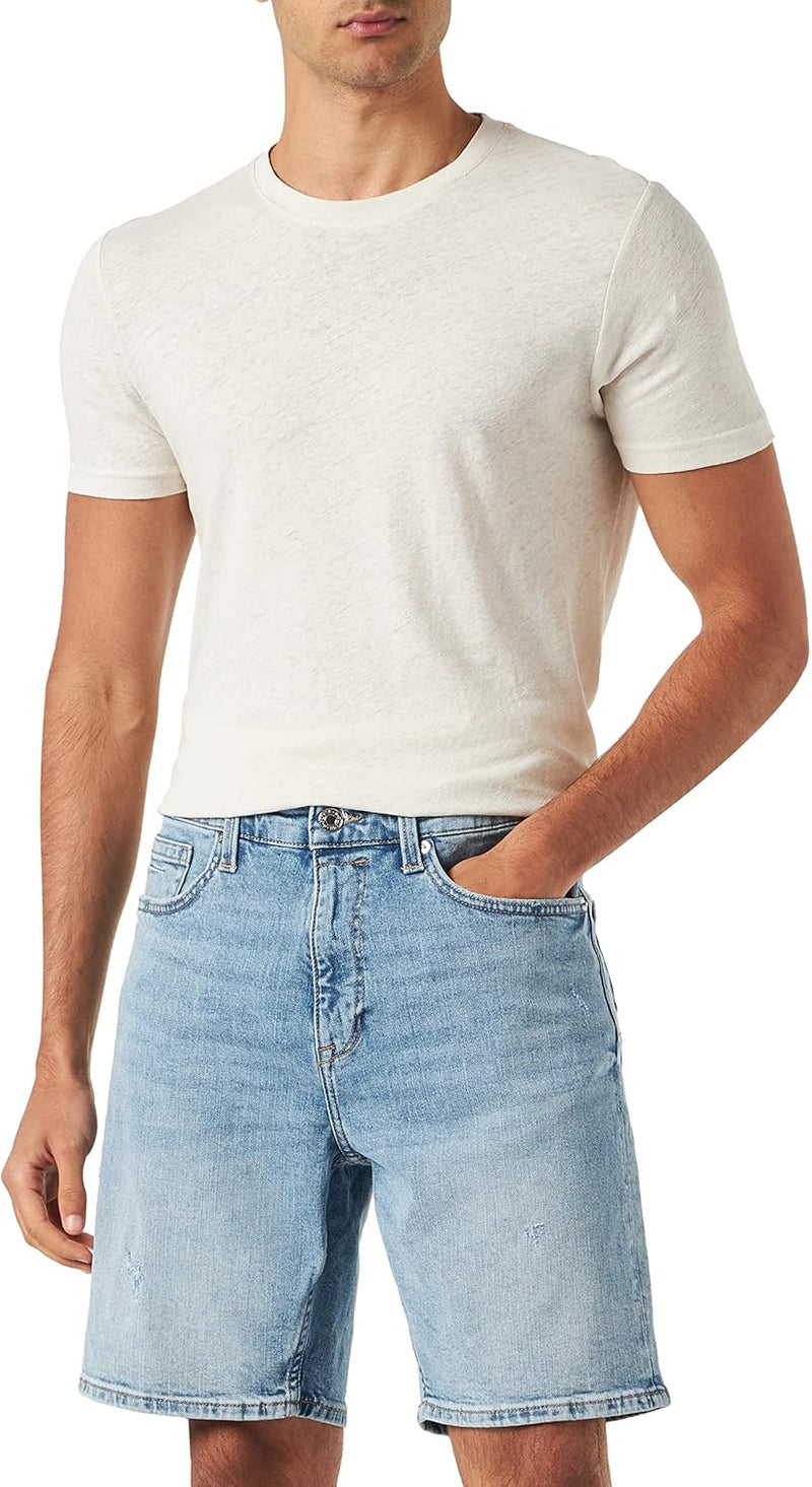 s.Oliver Herren Jeans-Hose, kurz, 33