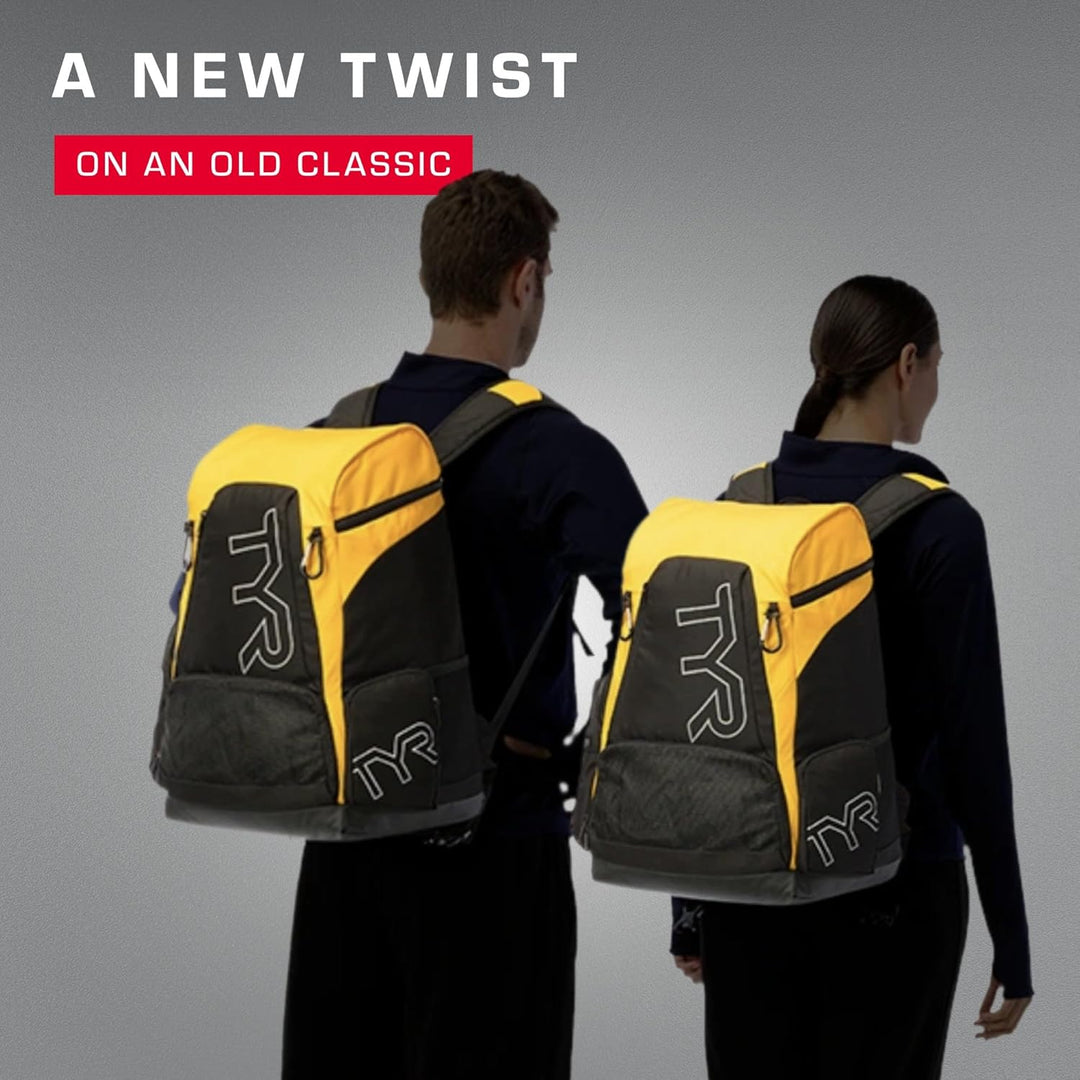 TYR Unisex-Erwachsene Alliance 56l Rucksack Royal White Einheitsgrösse, Royal White Einheitsgrösse