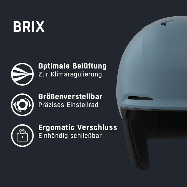 ALPINA BRIX orange 55-59, 55-59