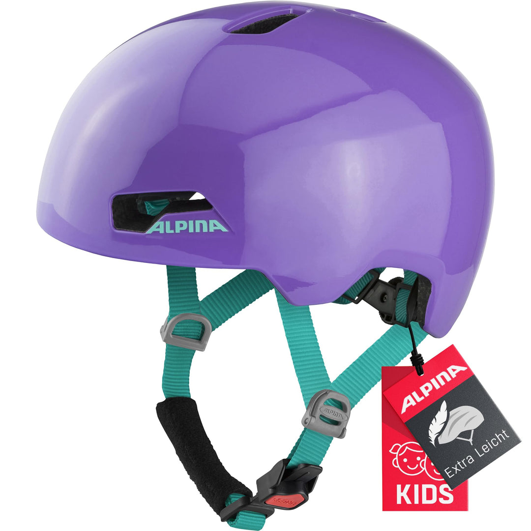 ALPINA HACKNEY - Leichter, Bruchfester & Optimal Klimatisierter Fahrradhelm Mit Nachrüstbarem LED Fü