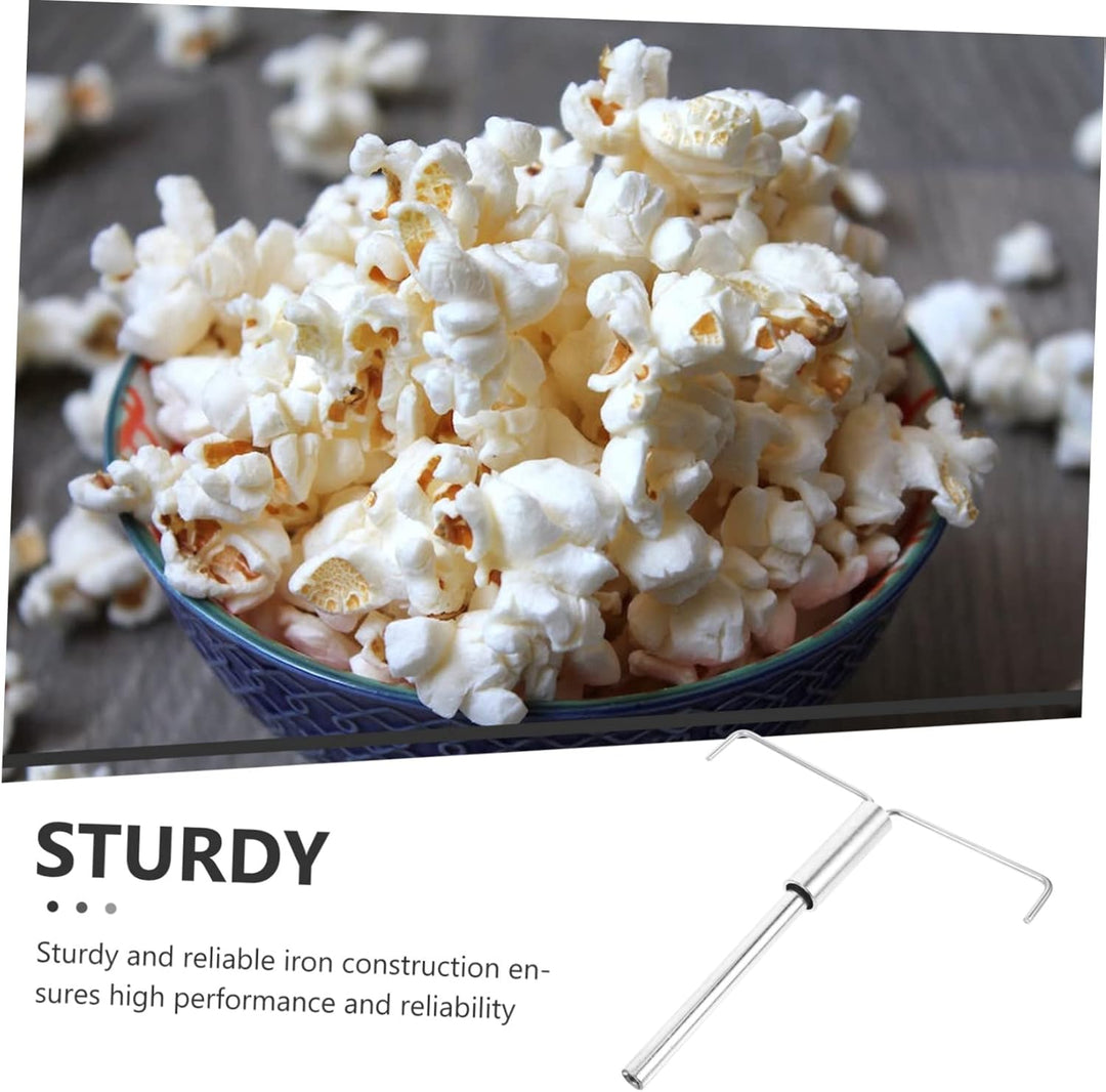 Housoutil Popcornmaschine Ersatzteil Mixer Rührstab Satz Aus Metall Langlebig Für Popcornbereiter Zu