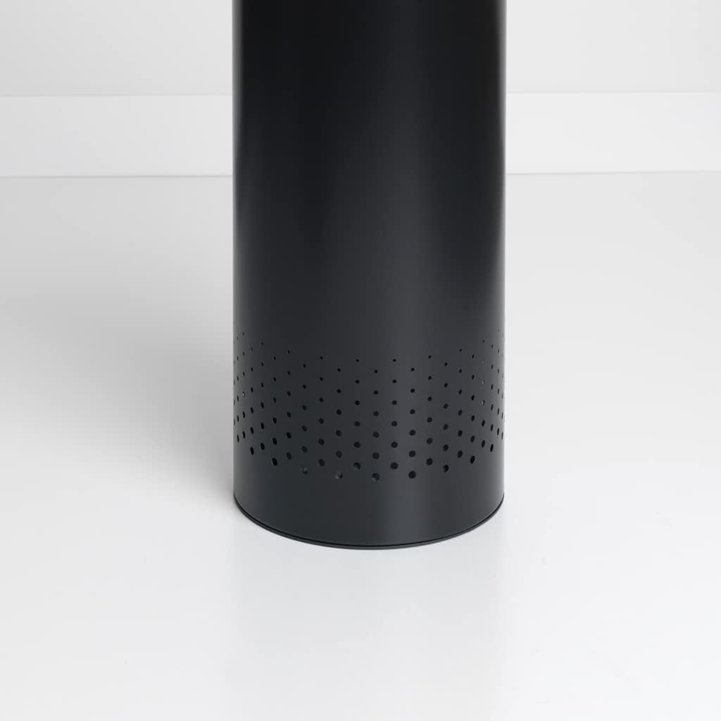 Brabantia - Wäschekorb - Quick-Drop-Öffnung - Perfekt sitzenden Baumwollwäschesack - Korrosionsfrei