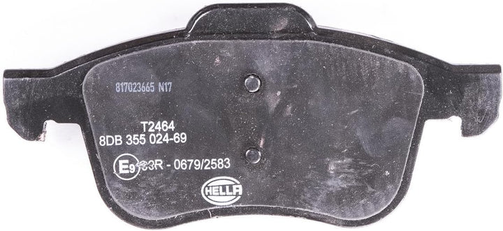 HELLA PAGID 8DB 355 024-691 Bremsbelagsatz - T2464 - Dicke/Stärke: 20mm - Bremssystem: Teves - mit i