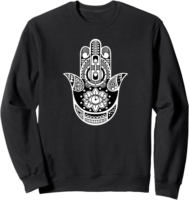 Hand der Fatima Hamsa Hand Sweatshirt