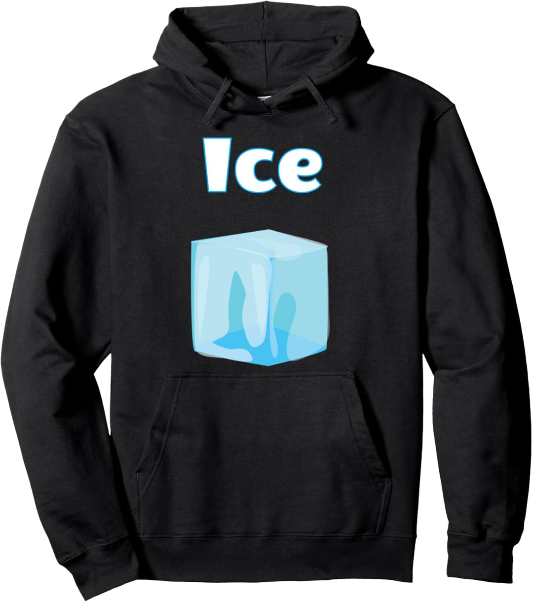 Passendes Paar Halloween-Kostüm - Feuer und Eis Pullover Hoodie