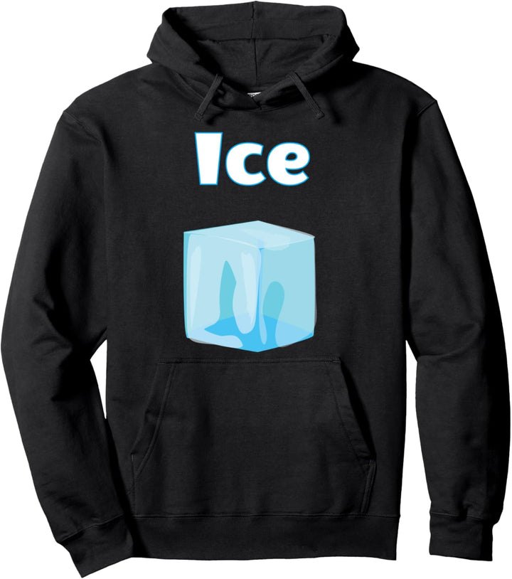 Passendes Paar Halloween-Kostüm - Feuer und Eis Pullover Hoodie