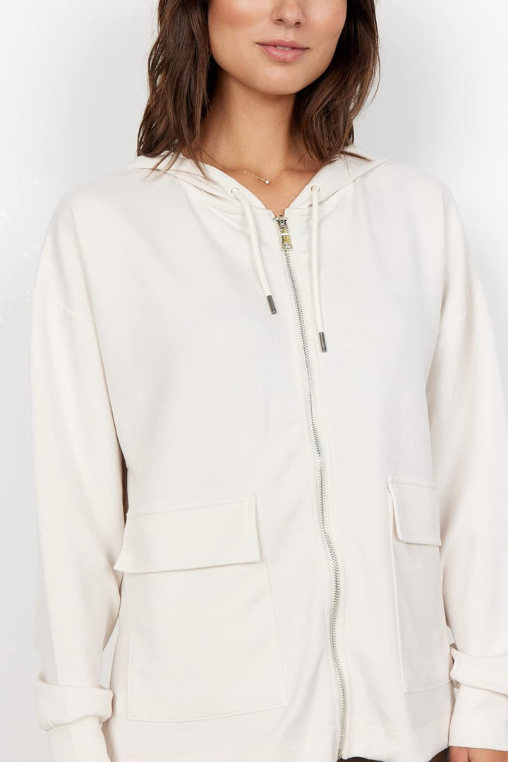 Soyaconcept Damen Pullover Sweater XS Creme, XS Creme