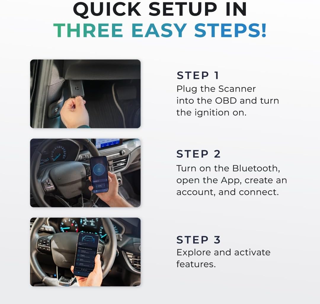 CARISTA EVO- Bluetooth Adapter: Diagnose, Anpassung, Wartung, Live-Daten, Carista EVO