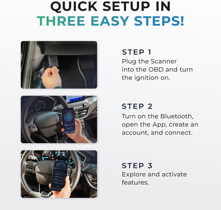 CARISTA EVO- Bluetooth Adapter: Diagnose, Anpassung, Wartung, Live-Daten, Carista EVO