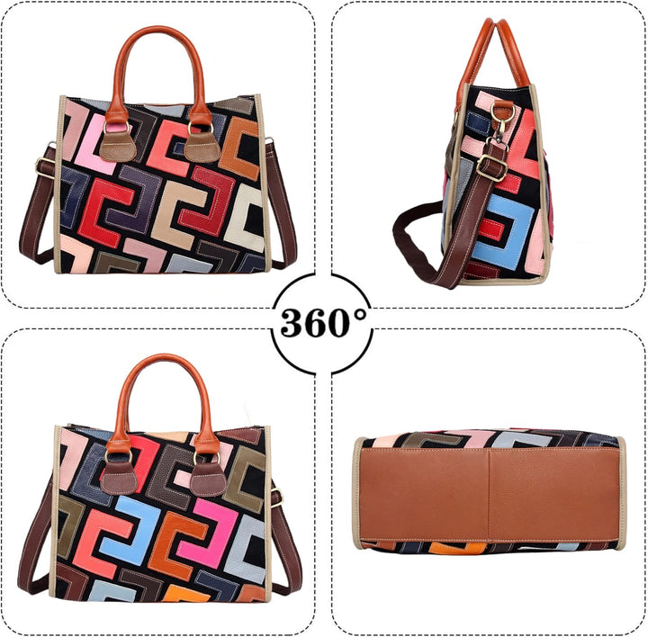 Eysee Handtasche Damen Leder - Umhängetasche Echtleder Handtaschen Henkeltaschen Schultertasche Mehr