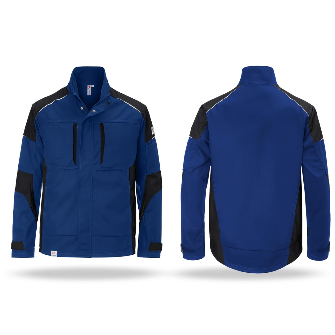 KÜBLER Workwear KÜBLER ACTIVIQ Arbeitsjacke Kornblumenblau/schwarz Kornblumenblau/schwarz XL, Kornbl
