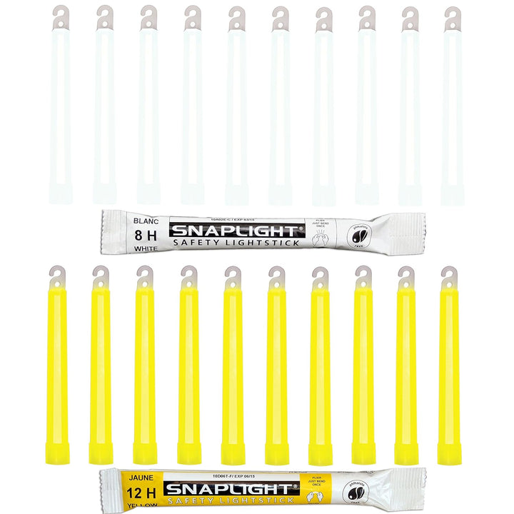 Cyalume Technologies Cyalume SnapLight 15cm ultra helle Knicklichter 20-er Pack mit Haken am Ende (1