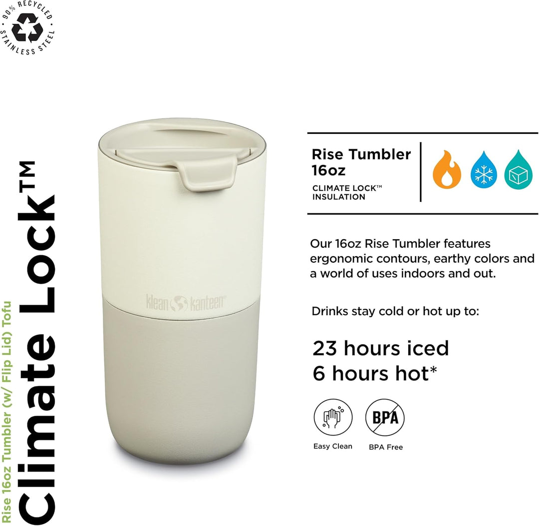 Klean Kanteen Tumbler Tofu 16oz, Tofu 16oz