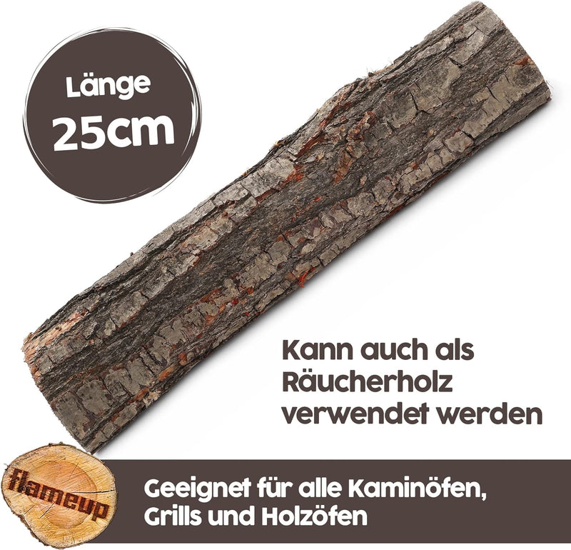 Brennholz Kaminholz Holz Eiche 5-500 kg Für Ofen und Kamin Kaminofen Feuerschale Grill Feuerholz Hol