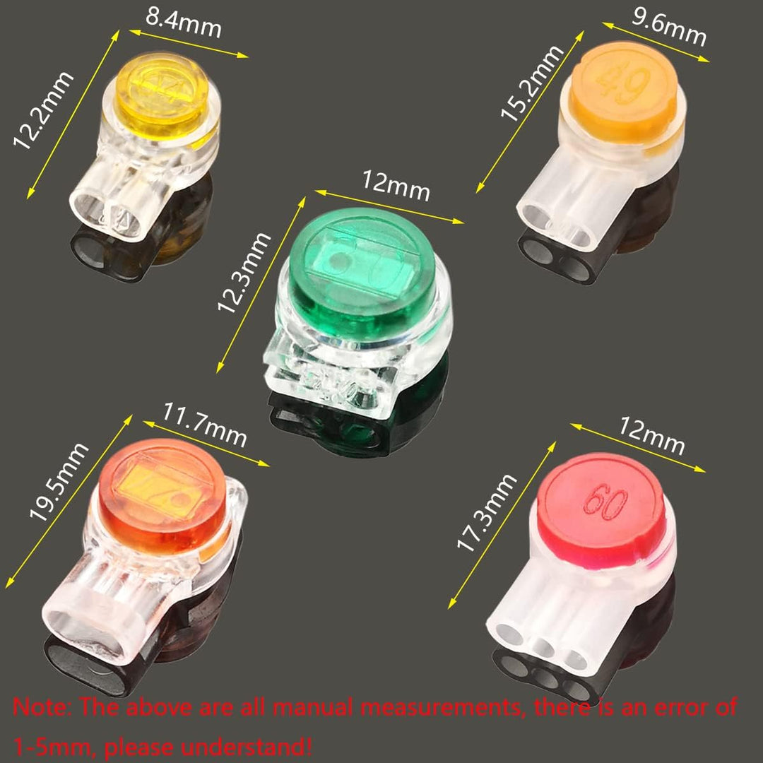 Telefon Kabel Verbinder, CTRICALVER UY/UY2/UR/UR2/UG Einzeladerverbinder Kit, Fettfüllung Telefonlei