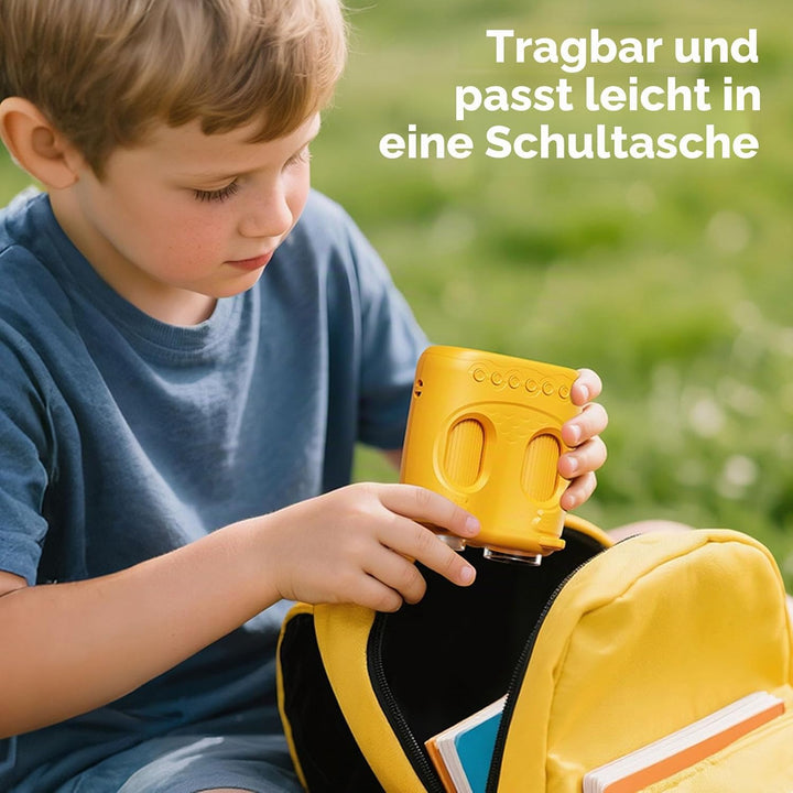 2 in 1 Mikroskop und Teleskop, Mikroskop für Kinder, tragbares Taschen Mikroskope, 1000 x Handmikros