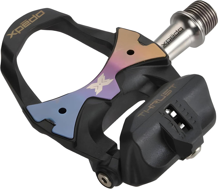 Xpedo Thrust 8TI Clipless // Rennrad-Pedal Schwarz, Schwarz