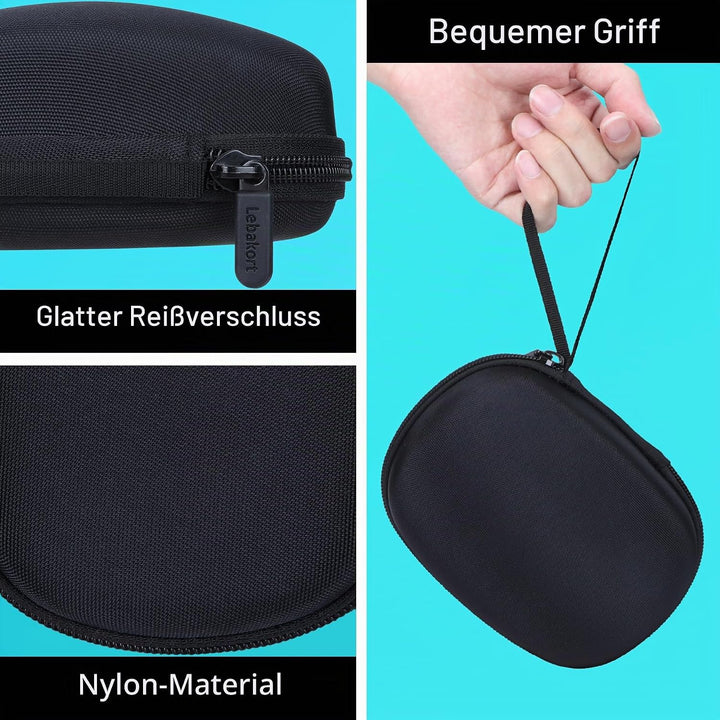 Lebakort Hart Reise Schutz Hülle Etui Tasche für Logitech G502 Hero High-Performance / G502 Lightspe