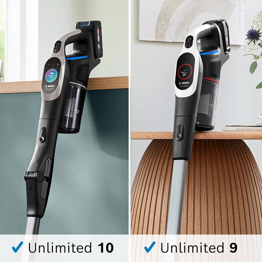 Bosch Hartboden-Softdüse mit LED-Beleuchtung BHZUNGHF, für Unlimited 9 und 10 Akku-Staubsauger, idea