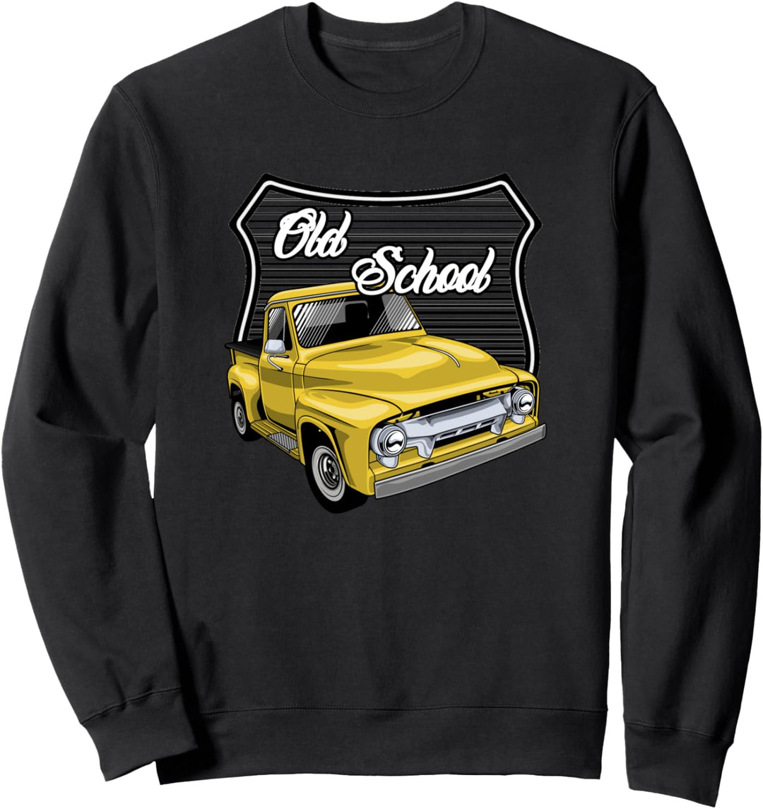Vintage Hotrod, Classic Truck, Herren Old School Hot Rod Sweatshirt