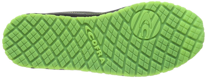 Cofra 78750-000.W44 GRIFFIS S1 P ESD SRC Sicherheitsschuhe, Schwarz/Grün, Grösse 44 44 EU, 44 EU