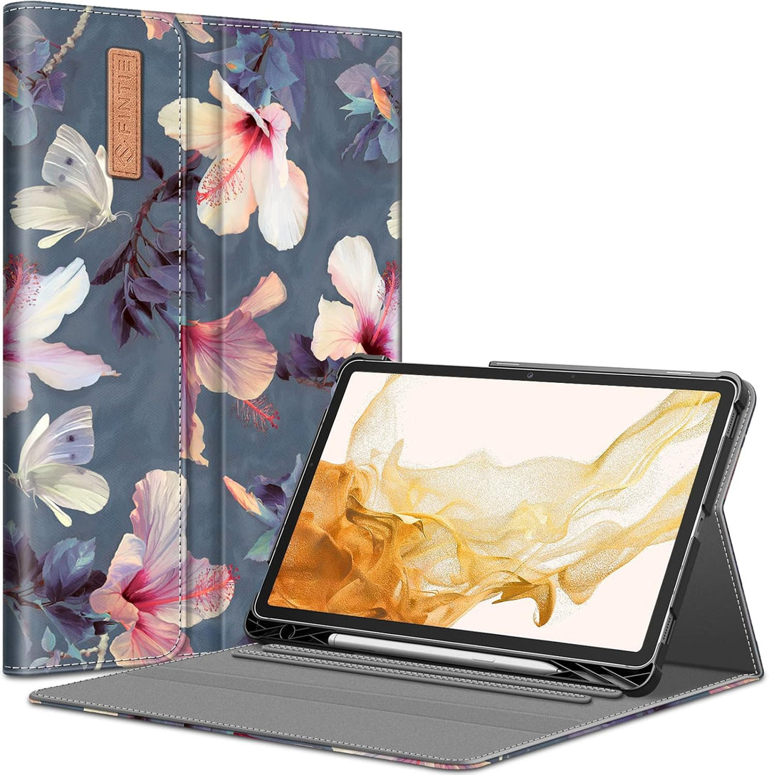 Fintie Hülle für Samsung Galaxy Tab S8 Plus 2022/S7 FE 2021/S7 Plus 2020 12.4 Zoll, Multi-Winkel Bet