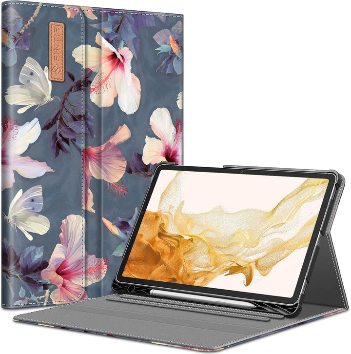 Fintie Hülle für Samsung Galaxy Tab S8 Plus 2022/S7 FE 2021/S7 Plus 2020 12.4 Zoll, Multi-Winkel Bet