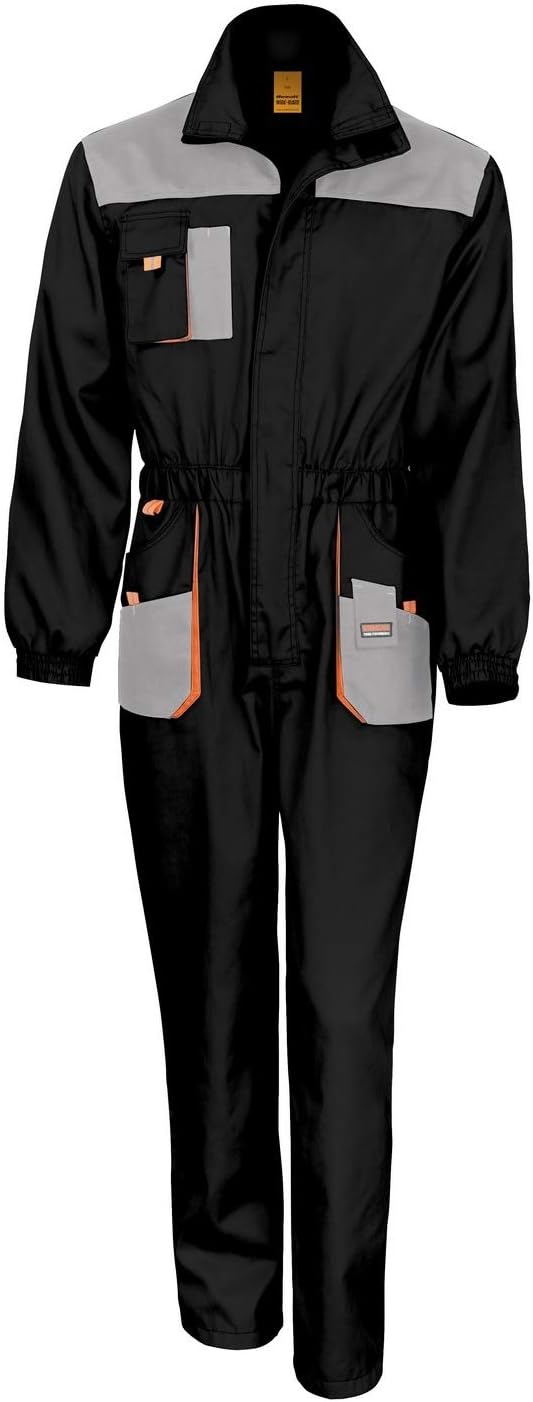 Result Unisex R321x Work-Guard Lite Overall. (1er Pack) XXL Mehrfarbig (Royal/Navy/Orange), XXL Mehr