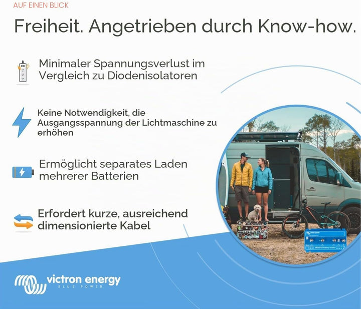 Victron Energy ArgoFET Batterietrenner 100-3AC (3 Batterien 100 Amp)