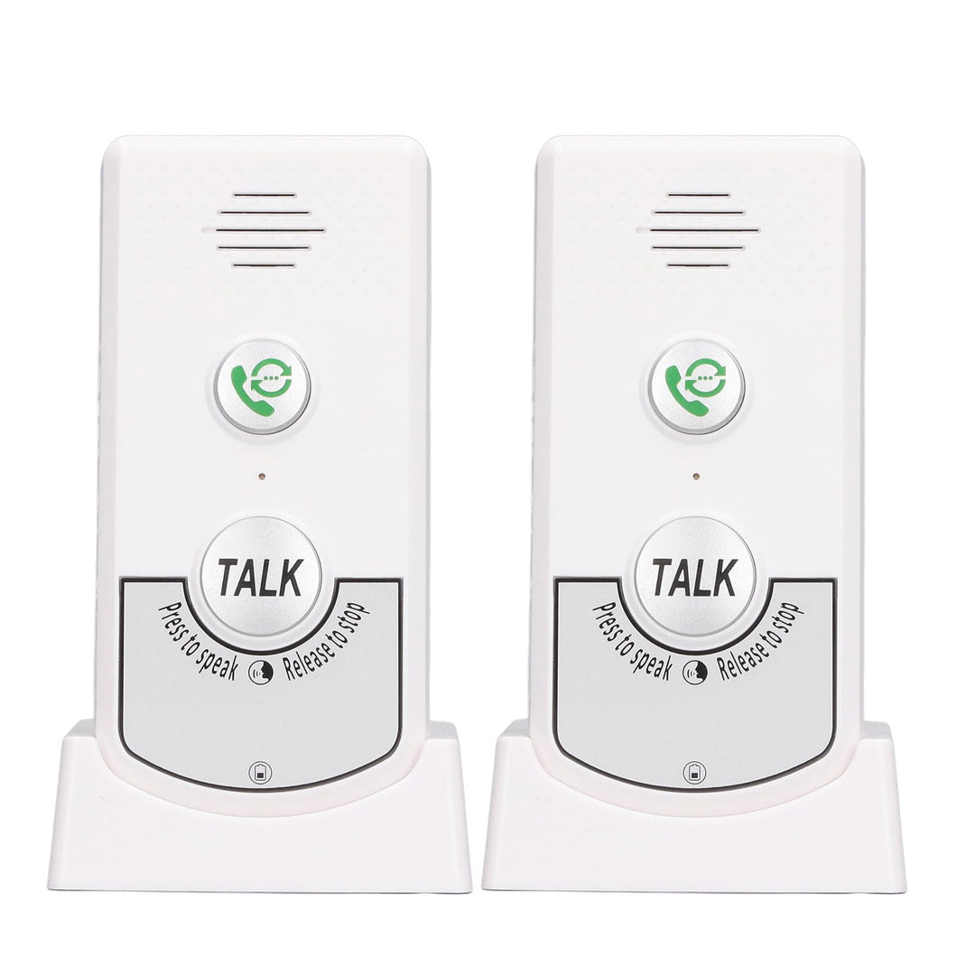 Gegensprechanlagen kabellos für Zuhause, 20–50 m Reichweite, 2 Wege Raum zu Raum Intercom Ersatzsyst