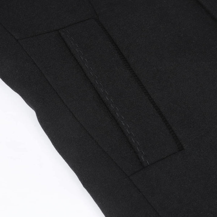 YOUTHUP Herren Mantel mit Steppweste Winter Wollmantel Wolle Freizeit Dicker Übergangsmantel Outdoor