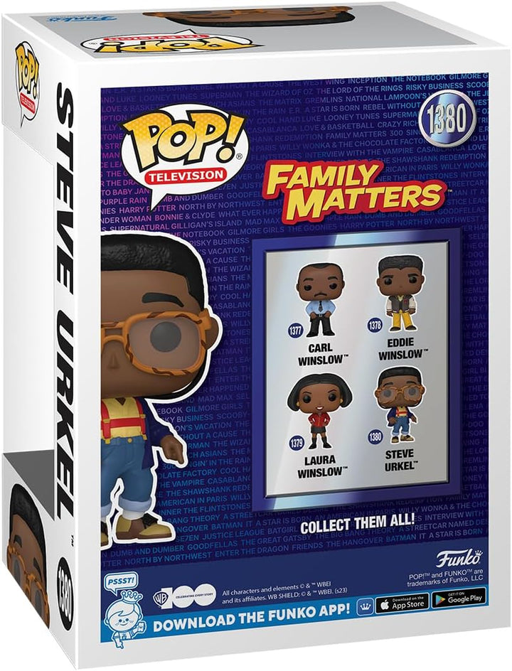 Funko Pop! TV: Family Matters - Urkel - 1/6 Quote Für Seltene Chase-Variantease - Vinyl-Sammelfigur