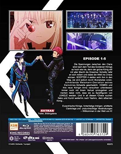K - Return of Kings - Staffel 2.1: Episode 01-05 im Sammelschuber [Blu-ray], Blu-ray