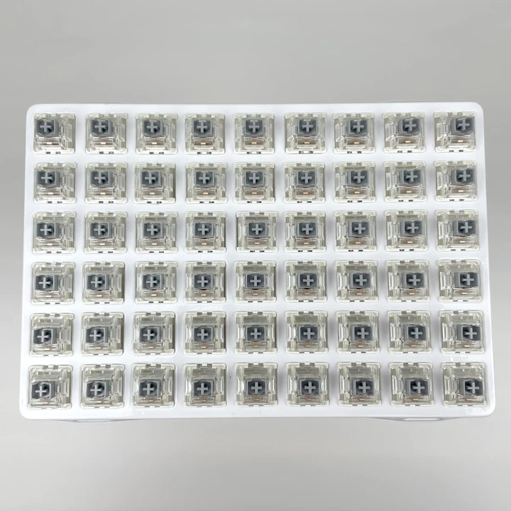 Gateron G Silver Pro Switches Vorgeschmierter 3-Pin RGB SMD Linear staubdichter Einzelfederschalter