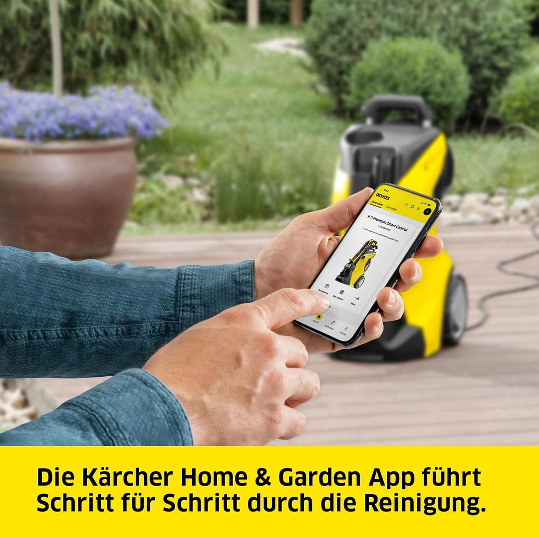 Kärcher Hochdruckreiniger K 5 Power Control: Clevere App-Unterstützung - die leistungsstarke Lösung