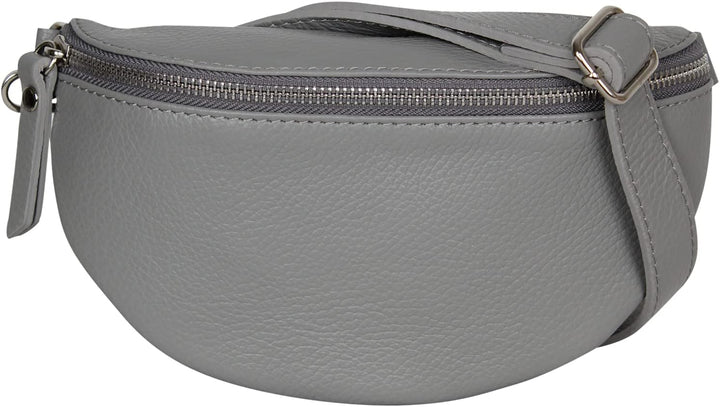 AmbraModa GLX10 - Damen Herren Unisex kleine Hüfttasche Gürteltasche Bauchtasche Umhängetasche aus E