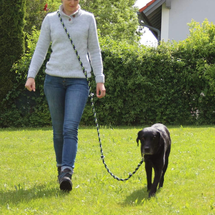 Activity4Dogs Geflochtene Hundeleine für grosse Hunde bis 60 kg | 4-Fach verstellbare Führleine | 2,