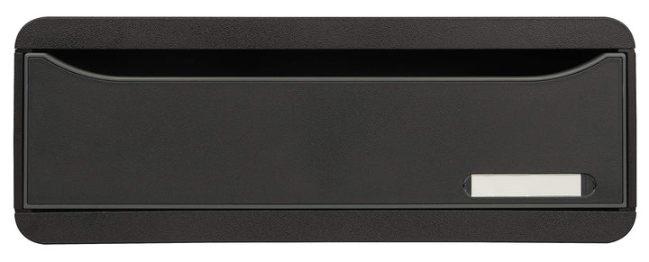Exacompta 317714D Toolbox EcoBlack mit 1 Schublade aus Recycling-Kunststoff zur Aufbewahrung kleiner