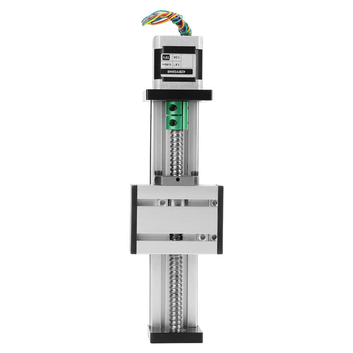 100mm Linearschienenschlitten, 1204 Kugelumlaufspindel Linearhubantrieb mit Schrittmotor für DIY CNC