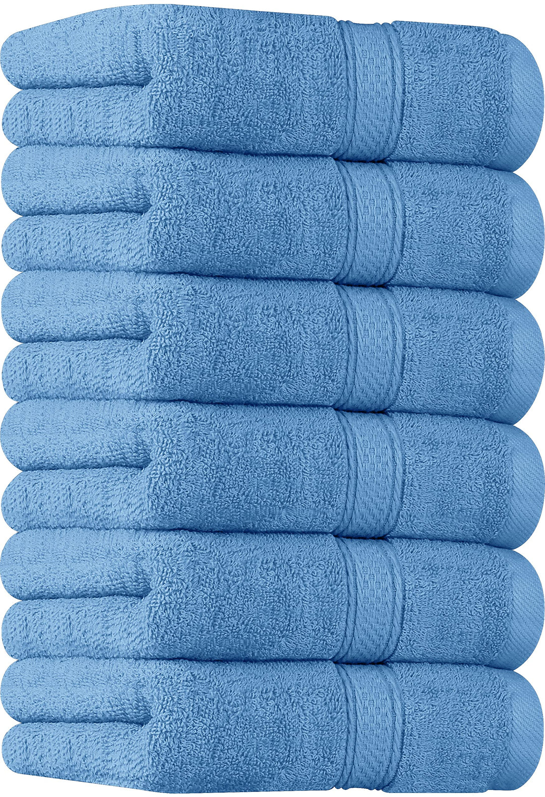 Utopia Towels - Handtücher Set aus Baumwolle - 100% Baumwolle, 41 x 71 cm - 6er Pack (Elektrisches B