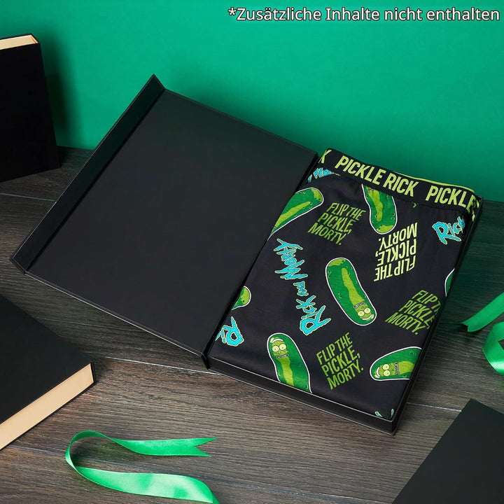 RICK AND MORTY Herren-Schlafanzughosen - Weihnachts Pyjamahosen für Herren - Schlafhose Herren Lang