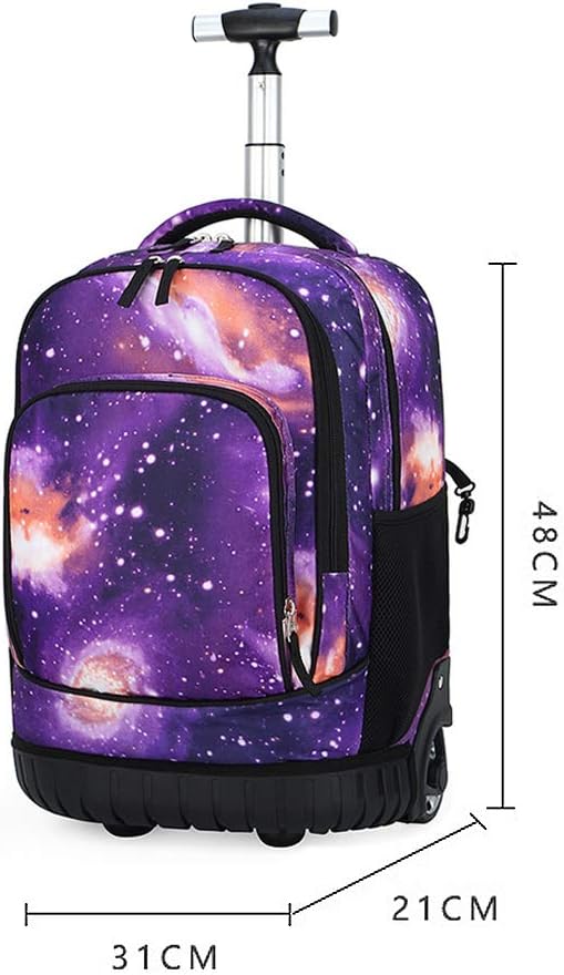 CONPHERON Trolley Rucksack Schulrucksack Schüler Multifunktionaler Rucksack Schultaschen Koffer Lapt