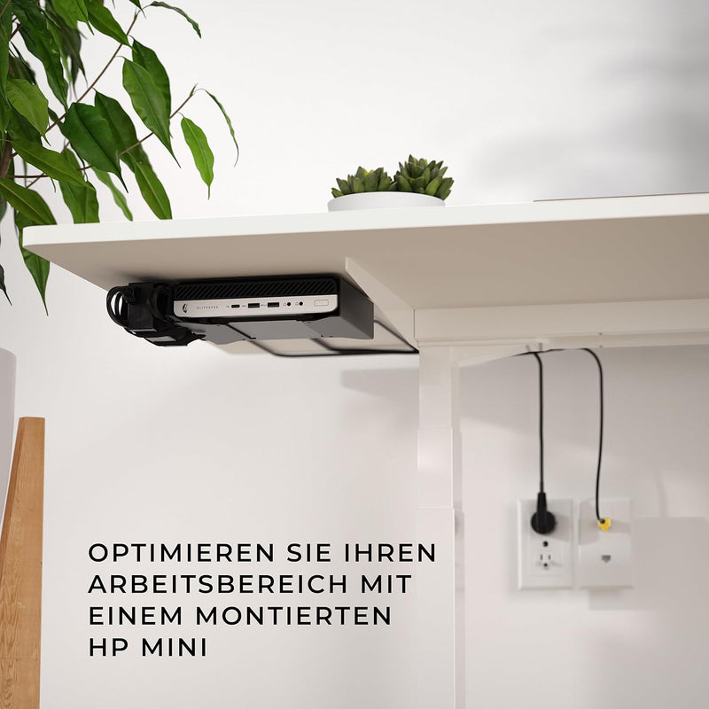 HumanCentric Halterung kompatibel mit HP Mini, ersetzt Dual-VESA-Hülle für HP Mini Desktops v3 13L68