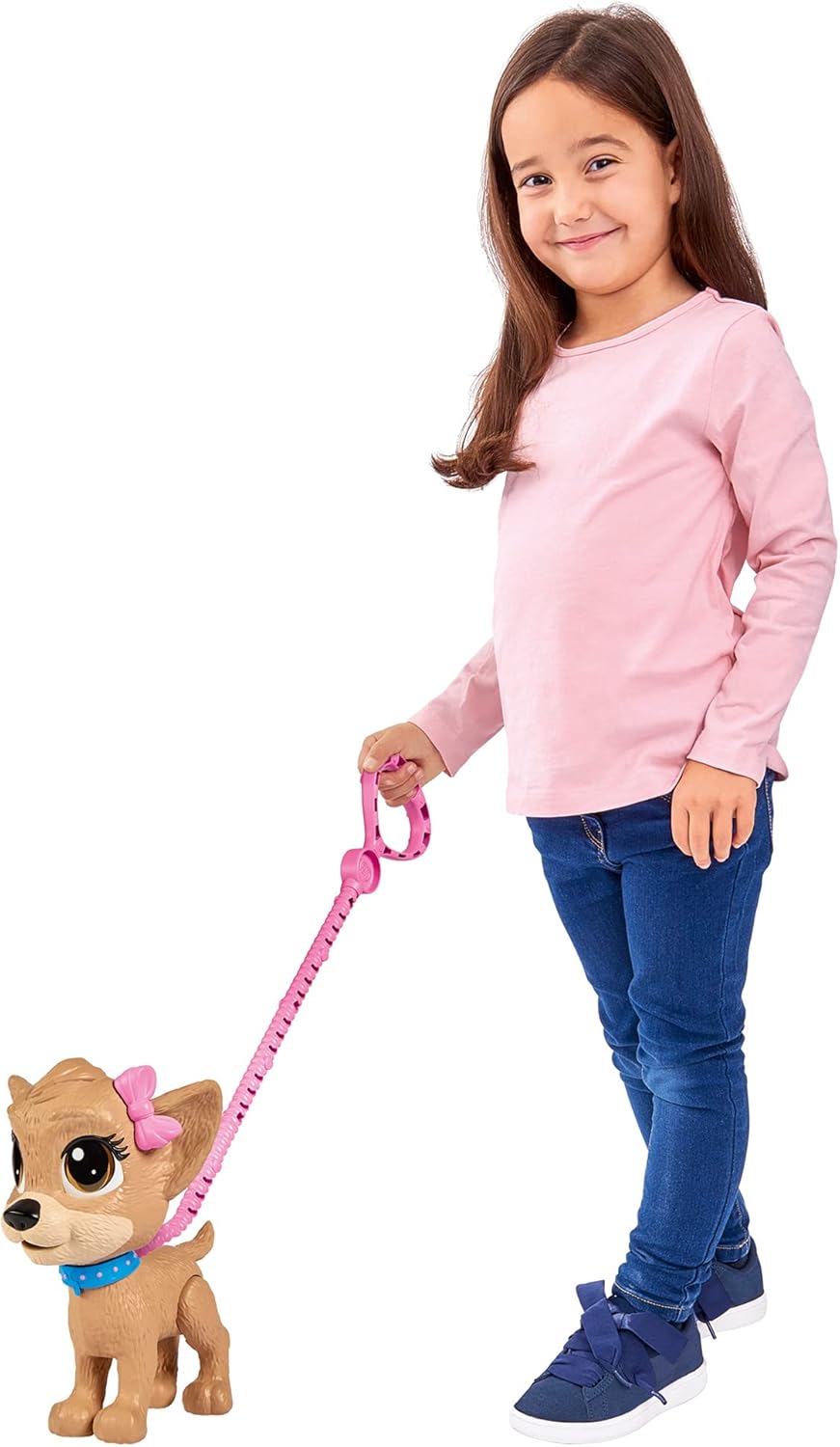 Simba 105893460 - ChiChi Love PiiPii Puppy, Hund zum Gassi gehen, macht Pipi, ab 3 Jahren, 20 cm, Me