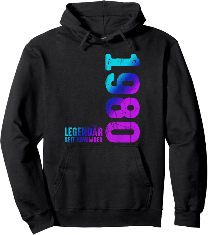 Legendär Seit November 1980 Geburtstag Limited Edition Pullover Hoodie