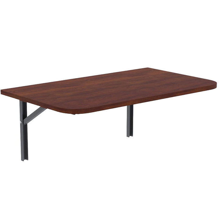 AKKE Klapptisch Wandklapptisch Esstisch - Klappbar Faltbar Platzsparend - Abgerundete Ecken - 100cm