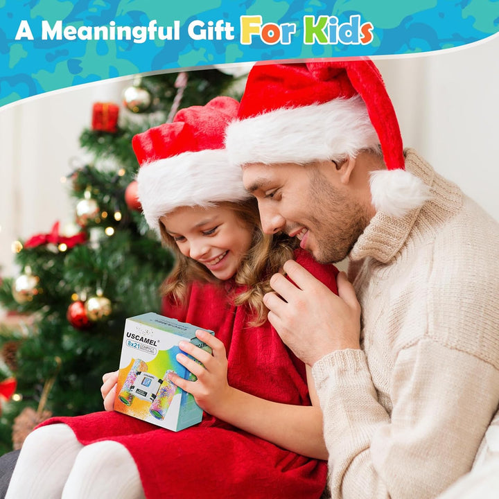 USCAMEL Fernglas Für Erwachsene Kinder, 8×21 Hochwertig Klein Fernglas Erwachsene, Wasserdichtes Kom