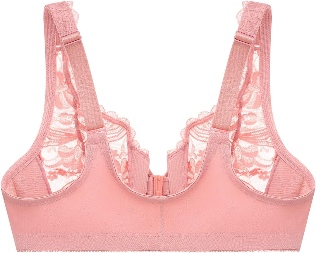 Glamorise Damen Plunge Bra, Undurchsichtige 65B Aprikose, 65B Aprikose